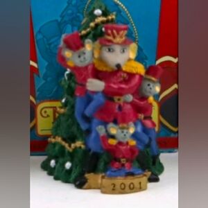 Set of 16 Nutcracker, Clara, Prince, and Mouse King Ornaments